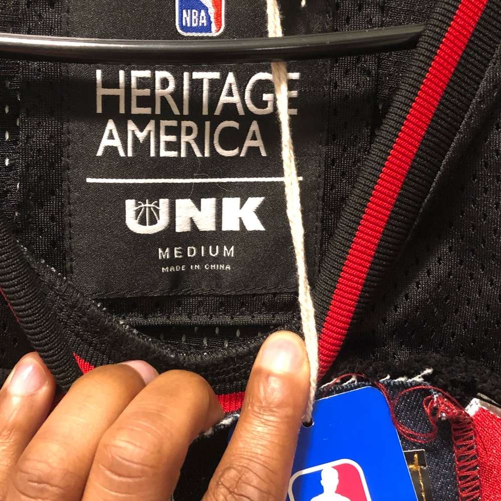 Chicago bulls heritage America jersey